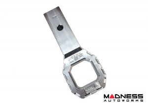 Billet Recovery Hook - Enhanced Hitch Tow Hook - Aluminum - Raw